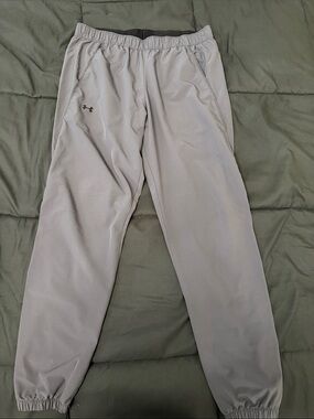 Under Armour Light Gray Men's Training Joggers